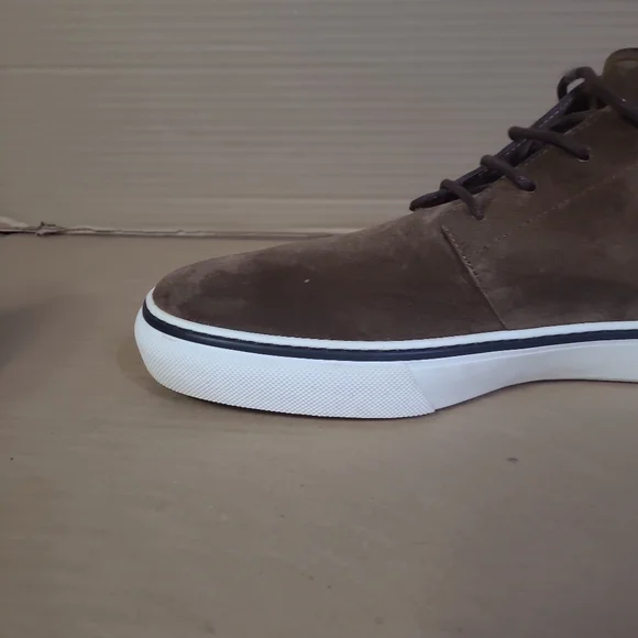 Tod's Suede Brown Desert Boot Sneaker Casual Men Sz 12 - Picture 11 of 16